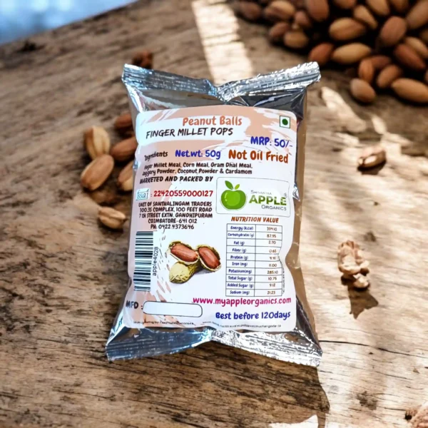 Finger Millet- Peanut Balls