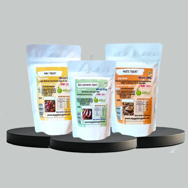 Red Banana, ABC Treat And Nuts Treat
